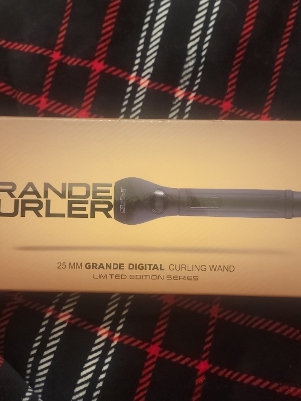 ROYALE Grande digital limited edition curling wand 25mm brand new